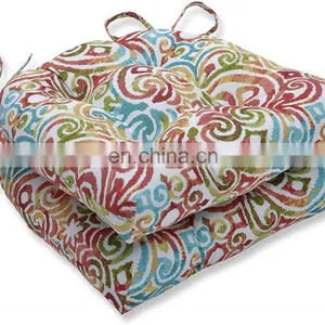 Thick Pillow Perfect Outdoor/Indoor Dapple Reversible Chair Pads thumbnail-1