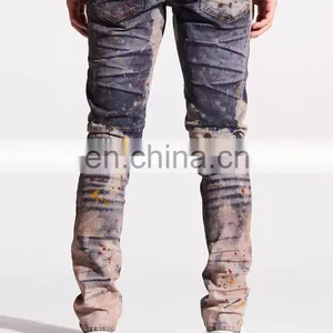 DiZNEW BIKER DENIM BIG CARPENTER MEN JEANS thumbnail-3
