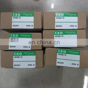 CKD Pneumatic Valve 4F320-10 24VDC thumbnail-1