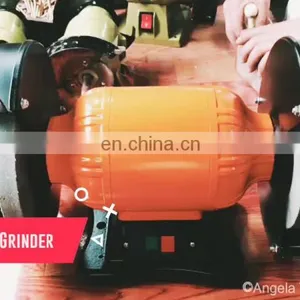 Floor Grinder Industrial Jewelers Bench Grinder 125mm 150mm 200mm 5" 6" 8" thumbnail-1