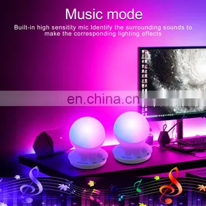 LED Multi Color Voice Sensor Baby Sleeping Night Light Soft Eye Protection With Usb Charging Light for Children thumbnail-6