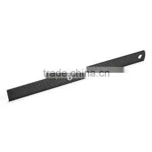 Wholesale Streamline Carbon Fiber Smooth Long Ruler thumbnail-2