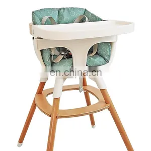 Infant Toddler Eating High Chair Baby Seat Wooden Chair for Feeding thumbnail-2