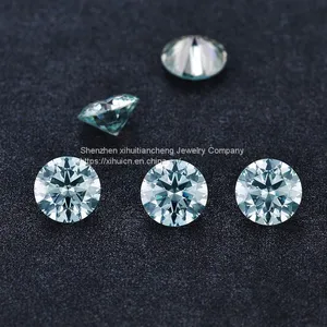 Full Size GRA Certificate Wholesale Price Round Loose Stones DEF Color VVS Diamond Moissanite thumbnail-2