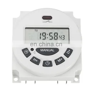 L701 12V/110V/220V LCD Digital Programmable Control Power Timer Switch Time Relay thumbnail-1