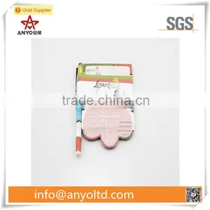 Leaf Shaped Sticky Notes With Pen thumbnail-1