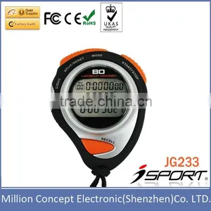 3 Lines Display Stop Watch With Pacer&countdown Function thumbnail-1