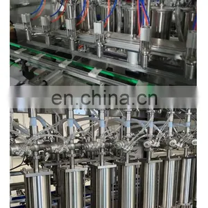Automatic Alcohol Hand Sanitizer Gel Liquid Filling Machine For Chemical Industry With Capping Labeling Machine thumbnail-3