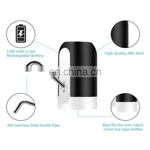 Portable Smart USB Automatic Electric Pump Rechargeable Drinking Water Dispenser Electric Drinking Bottle Water Pump Dispeners thumbnail-4