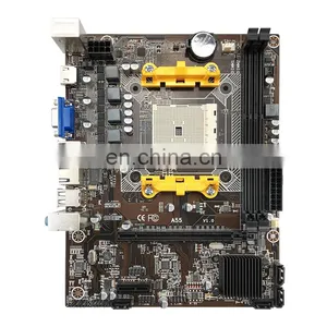 Factory 100% Testing A55 AMD Motherboard With DDR3 RAM FM1 Socket Support A8 A6 A4 CPU Motherboard thumbnail-4