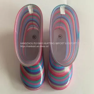 Cartoon Kid's Rain Boots,Colourful Child Boots,Children Transparent Rain Boot,Comfortable Kid Rain Boots,Cheap Children Boots thumbnail-5