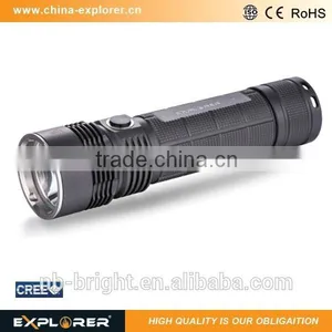 HIGH LUMEN RECHARGEABLE ALUMINUM LED FLASHLIGHT thumbnail-1