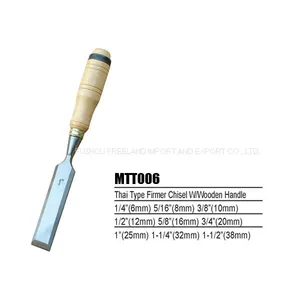 CR-V Go-Through Wood Chisel Set With Hardened Strike End For Woodworking Carving thumbnail-4