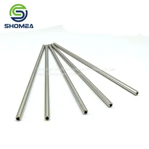 SHOMEA Customized Small Diameter Thin Wall Stainless Steel Suction Tube With Swaged Hole thumbnail-5