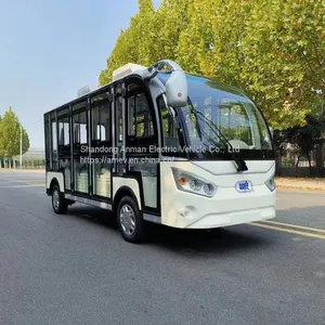 11 Seat Electric Sightseeing Bus Rural Bus for Sale thumbnail-1