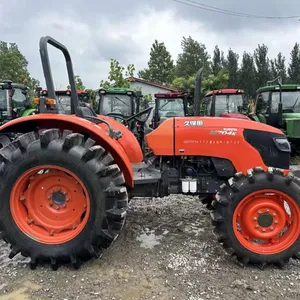 Cheap Used Wheel Kubota M704K 4WD Wheel Agricultural Equipment Mini Farm Tractor thumbnail-2