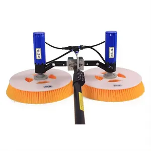 Automatic Solar Panel Cleaning Brush Clean Machine Power Roller Brush Solar Panel Cleaning For Photovoltaic Station thumbnail-1
