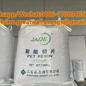 Jade Cz-318 328 302 Polyethylene Terephthalate/Polyester PET Chips/PET Resin IV 0.80,0.84 thumbnail-1