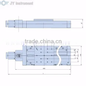 Motorized Linear Translation Stage, Linear Translating Stage, Linear Translate Stage, Linear Table, Linear Moving Table/ 100-500 thumbnail-2