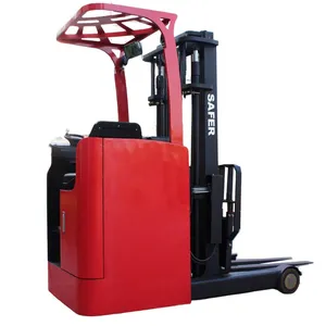 Safer High Quality 2 Ton Telehandler Full Electric Walkie Pallet Stacker Automatic Transmission Forklift Price thumbnail-1