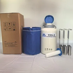 3L Hospital Frozen Vaccine Low-temperature Liquid Nitrogen Cryogenic Container thumbnail-1