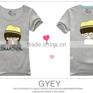 2015 OEM Cute Couple Shirt Design / Dri Fit Shirts Wholesale / Chinese Clothing Manufacturers thumbnail-5