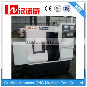 Slant Bed Cnc Lathe CKX46L Turning Center Lathe Machine Slant Bed 450 Max Swing Diameter 3 Jaw 6'' Chuck thumbnail-6