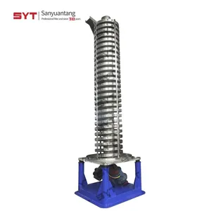 Food Grade Vibration Vertical Spiral Elevator Conveyor thumbnail-1