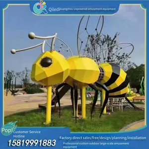 Country Garden Large Outdoor Slide, a Combination Toy of Slide and Swing for Kindergarten Children, Play Equipment for Residential Areas thumbnail-3