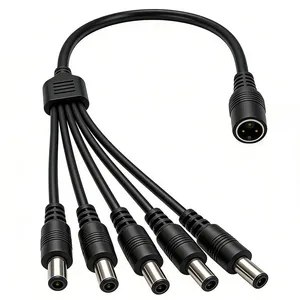 5521DC Power Cord Connecting Cable, One Female and One Male, Wire Gauge 4.0, Y-type Connecting Cable, 1/8video Cable thumbnail-5