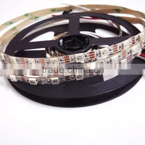 5m/roll 16.4ft 5050 RGB WS2812B LED Strip Light Flexible Addressable Led Strings thumbnail-1