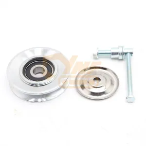 High Quality B Slot Zx200 Air Conditioner Excavator Belt Tensioner Pulley 4346770 for Hitachi thumbnail-3