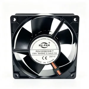 RX-FAN RZA1203823HB 120x120x38mm AC230V Full Metal Axial Fan Industrial Cooling Fan for Cabinet Oven thumbnail-1