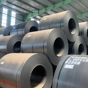 Factory Sale Hot/Cold Rolled Black Iron Q235 Q345b Galvanized Carbon Steel Strip Coil Q235 Q345 thumbnail-2