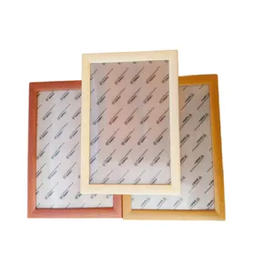 A4 (29.7*21cm) Xuan Paper Hard Paper Protection Artwork Business Certificate Wood Frame thumbnail-1