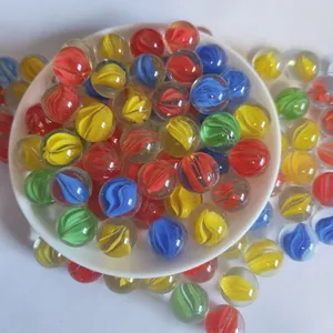 Childhood Nostalgic Toy Furniture Decoration With Transparent Eight-petal, Four-flower and Three-flower Glass Marbles thumbnail-1