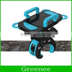 2016 Newest Universal 360 Degrees Rotation Motorcycle Bicycle Bike Cellphone GPS Support Handlebar Mount Holder thumbnail-1