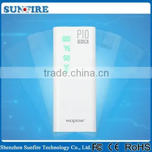 Original Wopow Usb Power Bank 10000mah, Cheap Harga Power Bank 10000mah for Samsung thumbnail-1