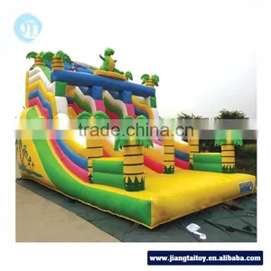 Free Blower Dinosaur Theme Guangzhou 0.55mm PVC Children Inflatable Bouncer Jumping Castle Slide thumbnail-1