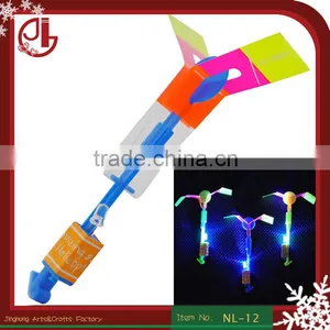 Party Decoration Light Up Toys Led Helicopter Plastic Toys thumbnail-1
