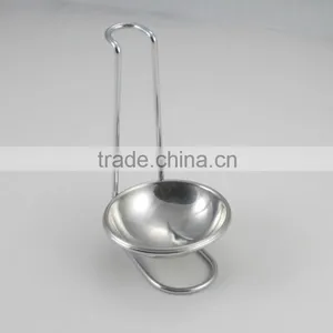 Stainless Steel Spoon Rest, Spoon Holder, Ladle Rest Soup Ladle Holder thumbnail-1