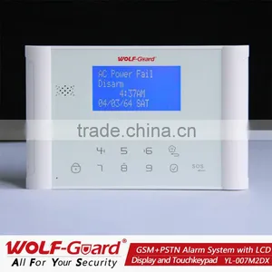 Gsm Plus Pstn Home Security Alarm System With Menu Instruction and Touch Keypad (YL007M2DX) thumbnail-1