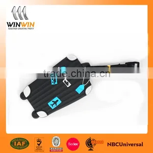 Assorted Custom Types of Promotional Gift Custom Logo Soft PVC Luggage Tag thumbnail-1