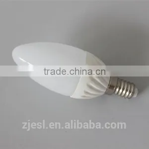 Factory Price Ceramic 330lm 4w Dimmable E14 Led Candle Light thumbnail-3