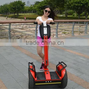 Green Power High-class Cross-country Vehicle 2 Wheel Self-balancing Electric Scooter Foldable thumbnail-1