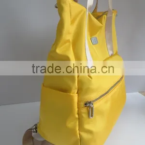 Guangzhou Style Women and Men Yellow Bags Handbag Backpack thumbnail-3