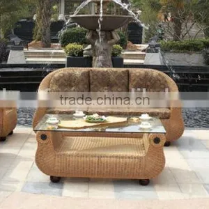 Ash Solid Wood Removable Rattan Chair Chaise Lounge Chair thumbnail-1
