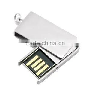 Customized Mini Usb Swivel Metal 32GB thumbnail-3
