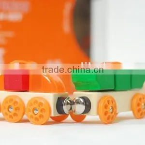 Wooden Express Train Set Toy for Kids thumbnail-1