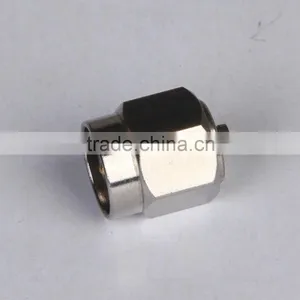 Type SMA Male Jack to IPEX Male Jack Straight RF Connector Adapter Brass thumbnail-5